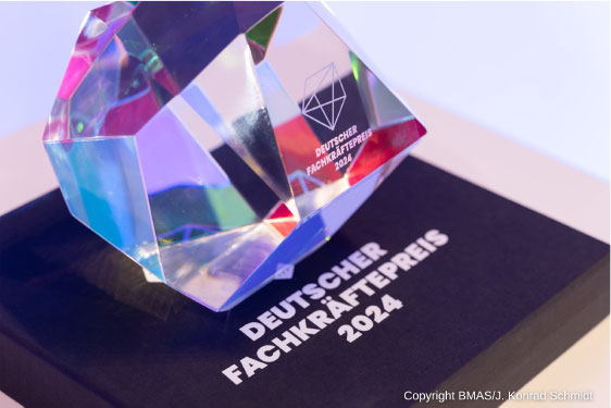 Auszeichnung Deutscher Fachkräftepreis 2024
